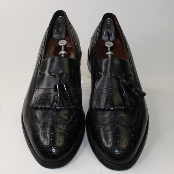 Allen Edmonds Arlington Black Leather Slip on Loafer Shoes (10.5 US) - Picture 5 of 10